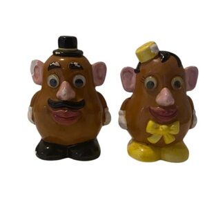 Rare / Vintage 1994’ Potato Head (Clay Art) Ceramics salt and pepper shakers